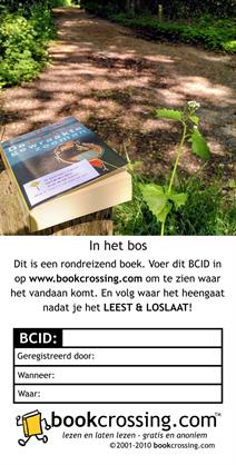 In het bos