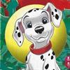 Christmas Mini Book/Ornament: Dalmatian Puppies