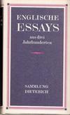 Englische Essays aus drei Jahrhunderten
