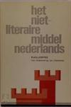 Het niet-literaire middelnederlands