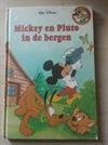 Mickey en Pluto in de bergen