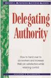 Delegating Authority