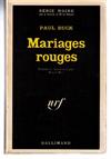 Mariages Rouges