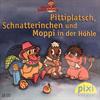 Pittiplatsch, Schnatterinchen und Moppi in der Höhle