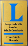 Langenscheidts großes Schulwörterbuch Französisch-Deutsch