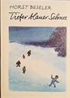Tiefer blauer Schnee