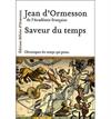 Saveur du temps